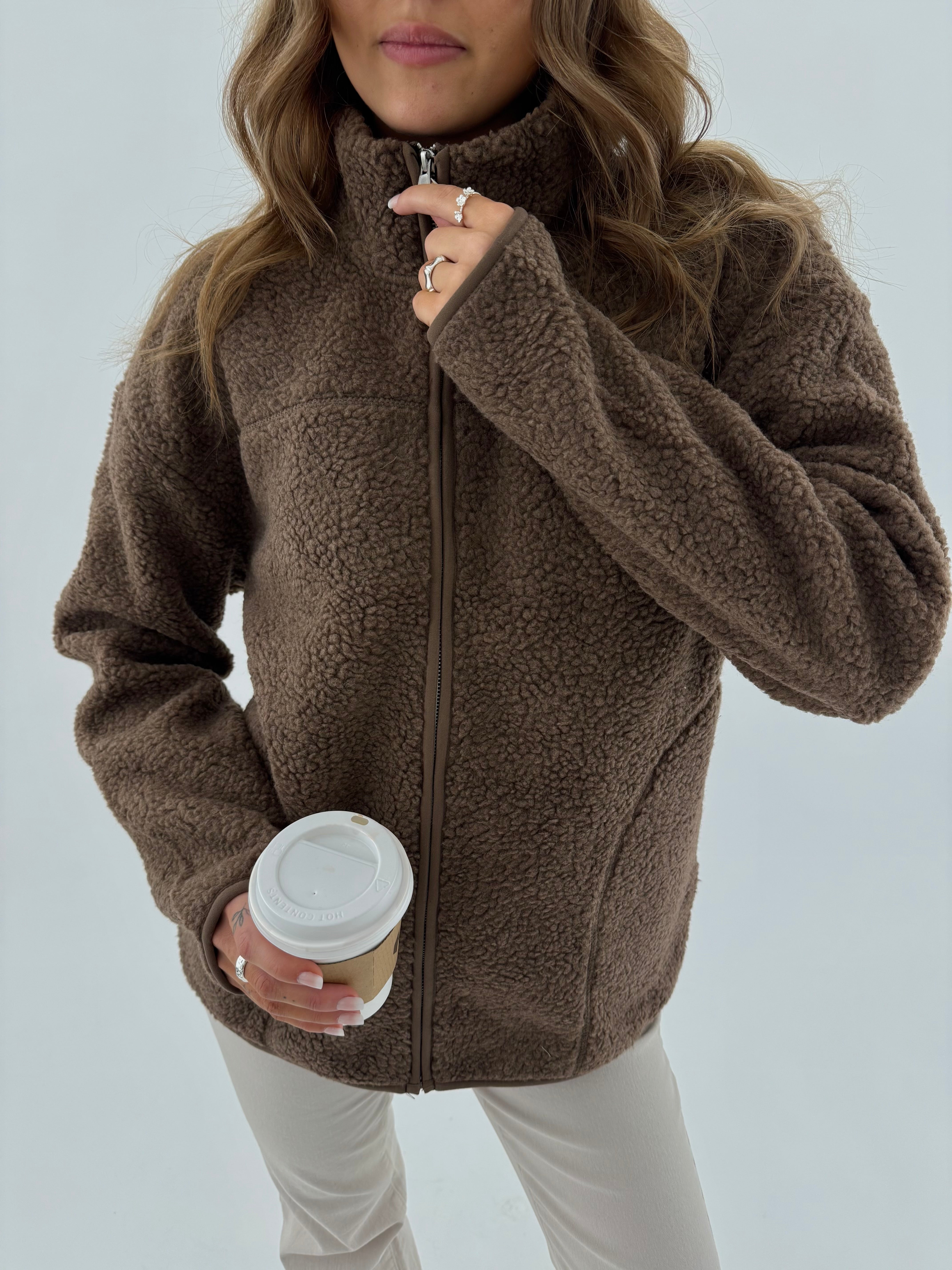PCSADIA Jacket - Coffee Quartz